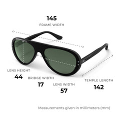 Vallon Royal Enfield Classic Edition Sunglasses - Black - Smoke Sunglasses British Parts Lucerne