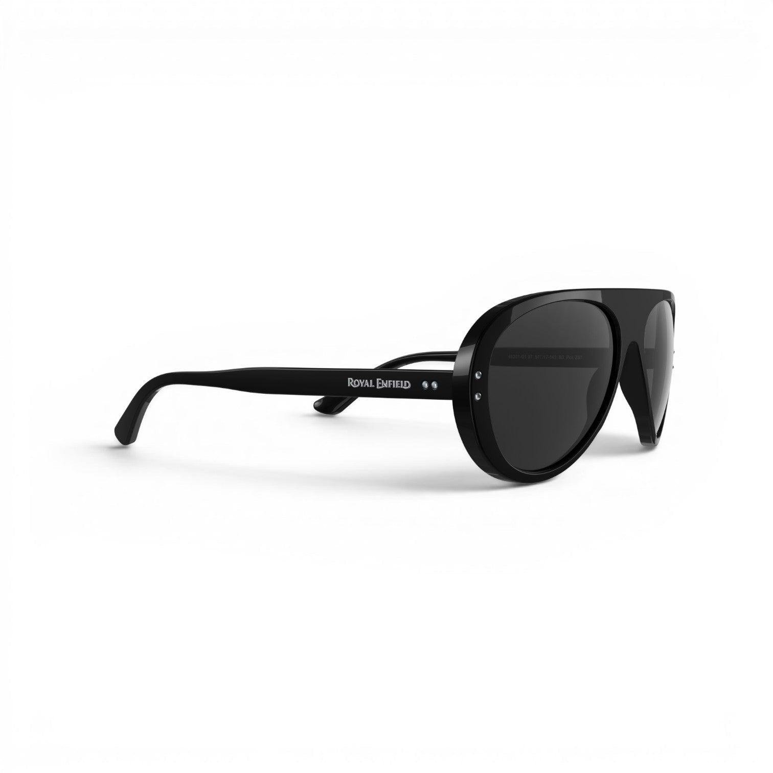 Vallon Royal Enfield Classic Edition Sunglasses - Black - Smoke Sunglasses British Parts Lucerne