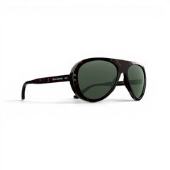 Vallon Royal Enfield Classic Edition Sunglasses - Dark Tortoise - Green Sunglasses British Parts Lucerne