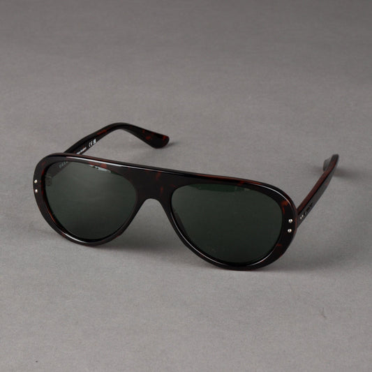 Vallon Royal Enfield Classic Edition Sunglasses - Dark Tortoise - Green Sunglasses British Parts Lucerne