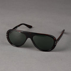 Vallon Royal Enfield Classic Edition Sunglasses - Dark Tortoise - Green Sunglasses British Parts Lucerne