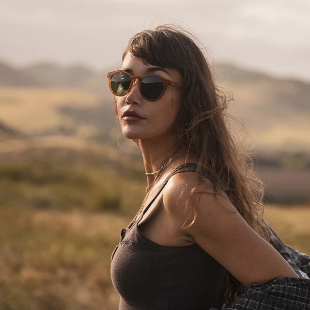 VallonWaylon Sunglasses - Chestnut / Polarized Sunglasses British Parts Lucerne