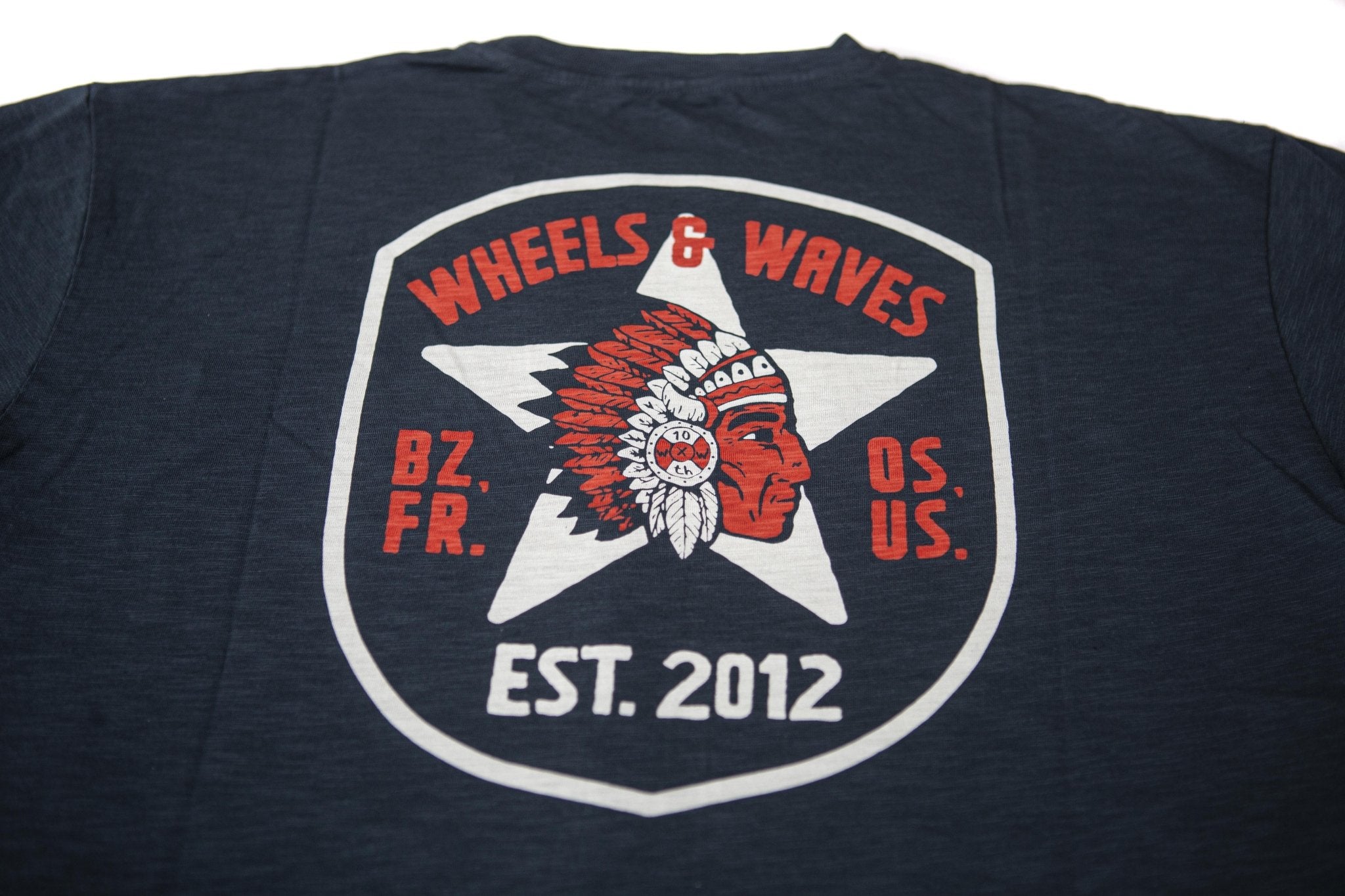 Wheels & WavesStarfire T-Shirt blauT-ShirtBritish Parts Luzern