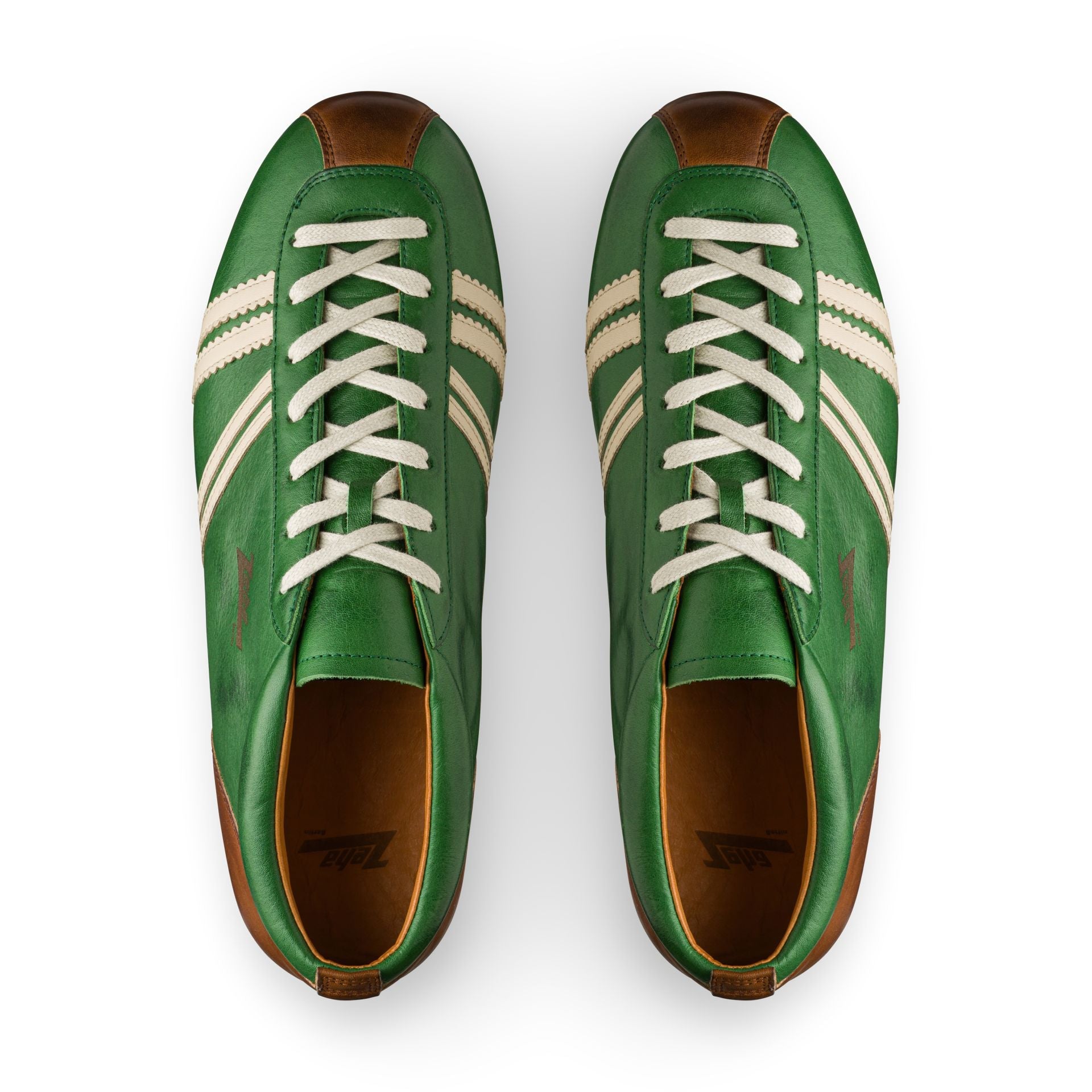 Zeha BerlinCarl Häßner Legacy - Liga - grün / cognac / cremeweissSchuheBritish Parts Luzern