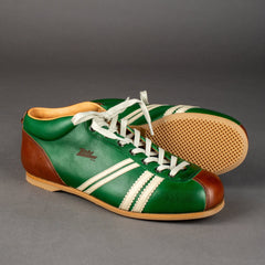 Zeha BerlinCarl Häßner Legacy - Liga - grün / cognac / cremeweissSchuheBritish Parts Luzern
