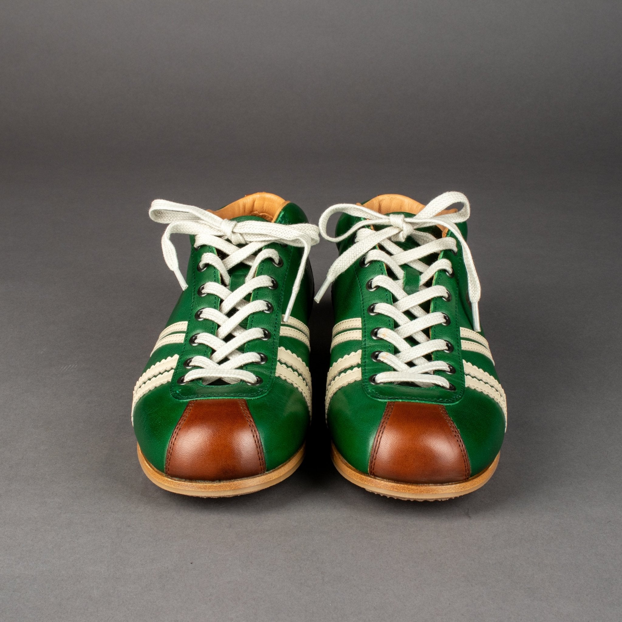 Zeha BerlinCarl Häßner Legacy - Liga - grün / cognac / cremeweissSchuheBritish Parts Luzern