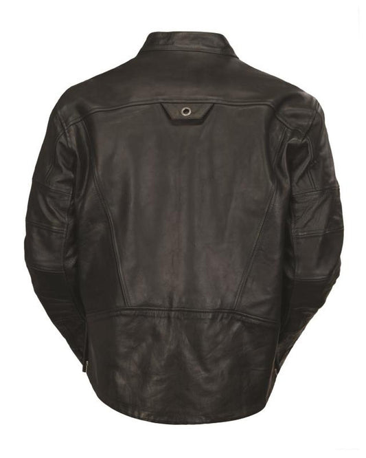 Ronin CE motorcycle leather jacket black