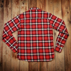 1937 Roamer Shirt Flannel Red