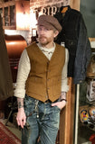"Compagnon" Burel Wool Weste Gold