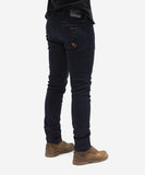 Unbreakable Slim Motorradjeans Overdyed Indigo
