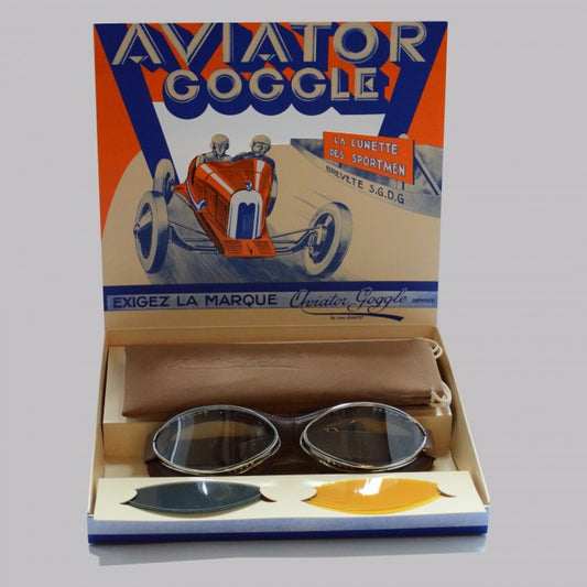 Convertible/aviator glasses 4602 brown chrome