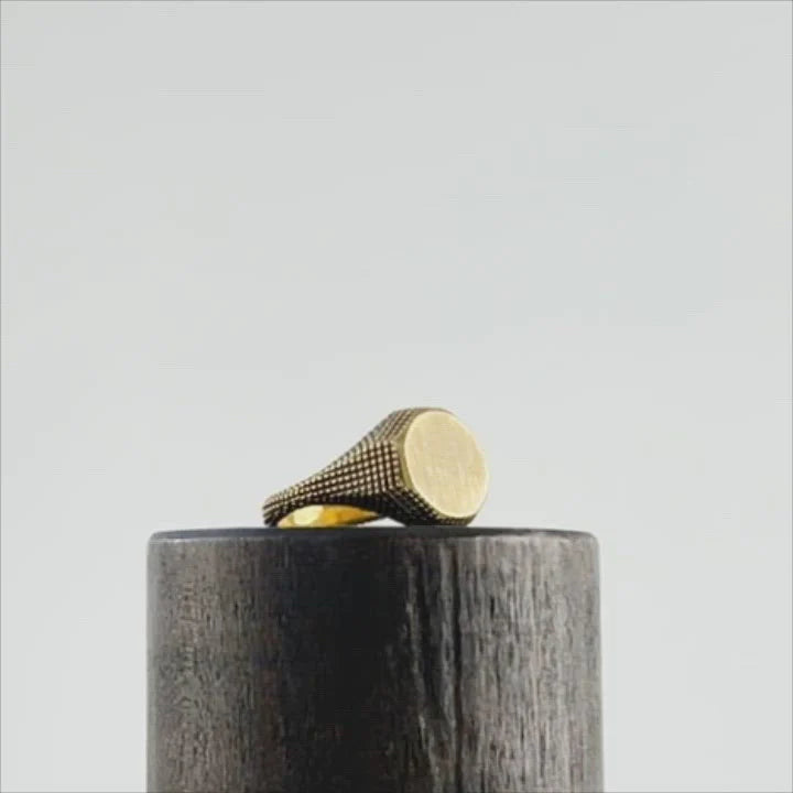 Otto Signet Ring - Messing