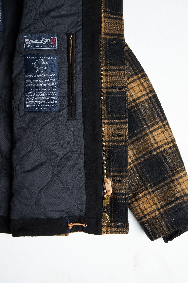 Deck Jacket Camel /Black
