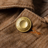 Worker Jacket BWJ-01 Brown Herringbone