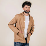 Worker Jacket BWJ-01 Brown Herringbone