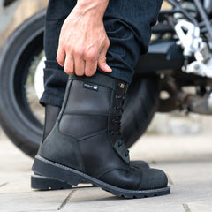 Bandit motorcycle boots D3O waterproof black