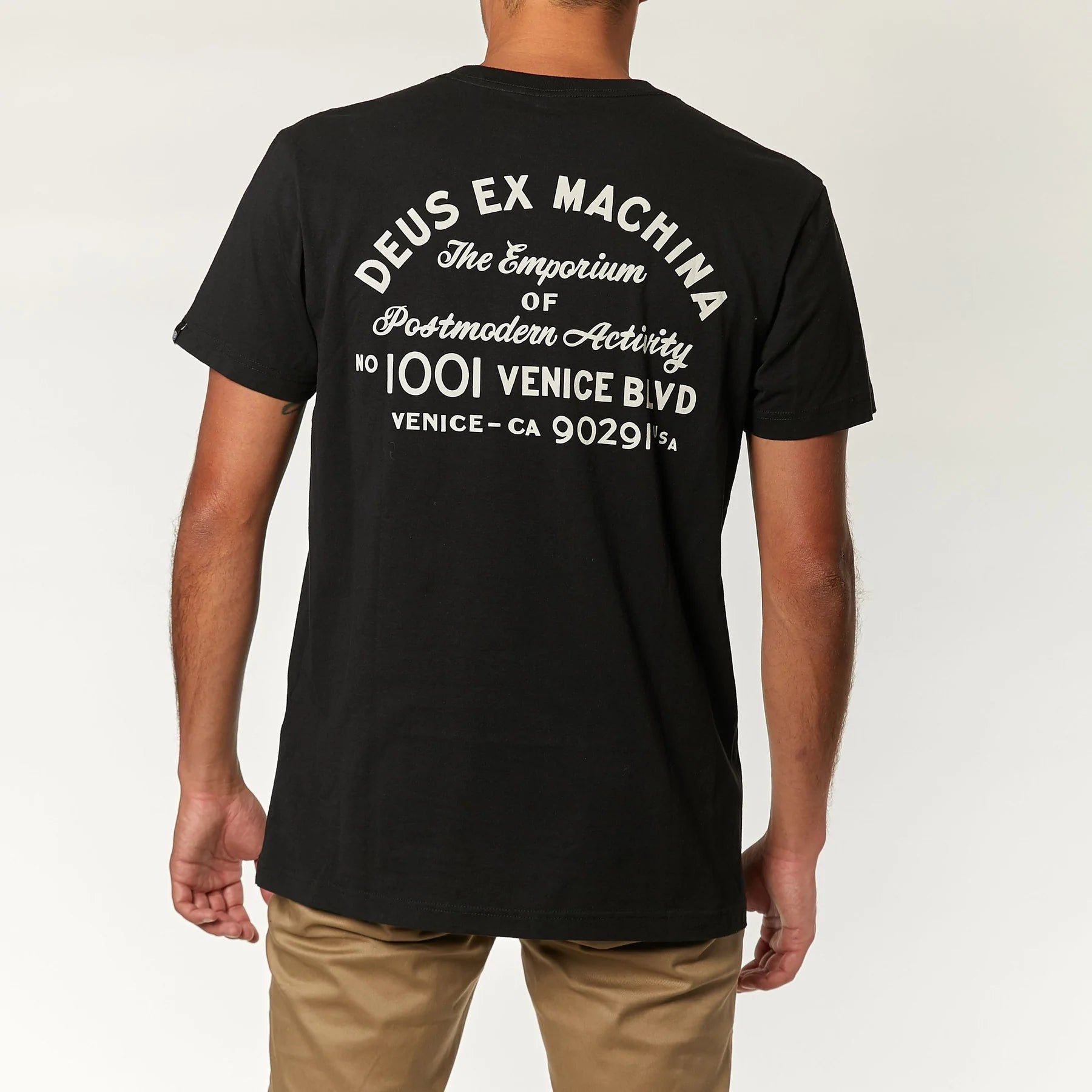 Venice Address Pocket T-Shirt schwarz