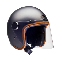 Epicurean Motorcycle Helmet Ash