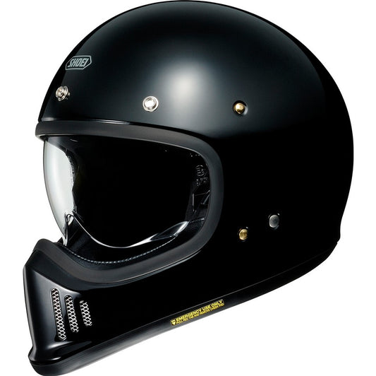 Ex-Zero motorcycle helmet black