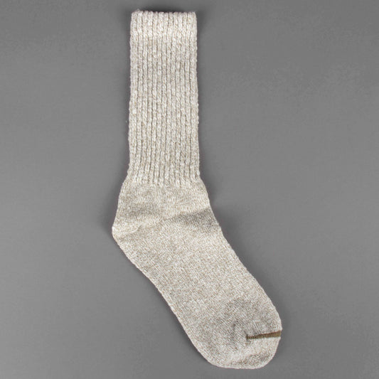 Cotton Ragg Socken in Cream / Coffee