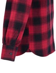 1937 Roamer Shirt Flannel Red Check