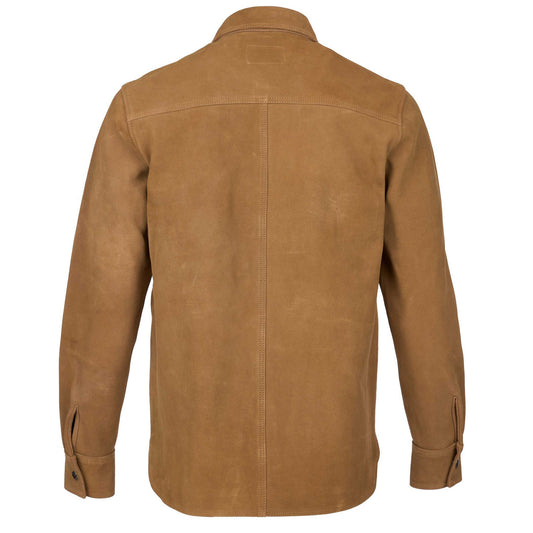 1943 CPO Leder Shirt Mulholland brown