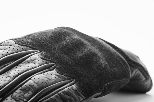 Rodeo motorcycle gloves black