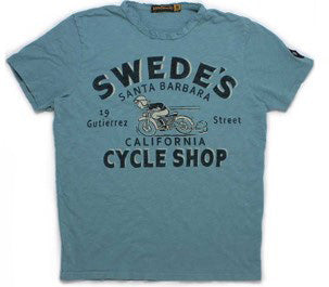 Swedes T-Shirt in Robin Egg blau
