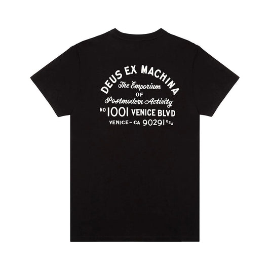 Venice Address Pocket T-Shirt schwarz