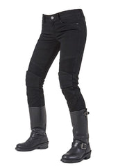 Twiggy-K women's motorcycle jeans black