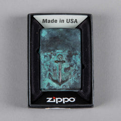 Zippo Anchor Bronze patinated