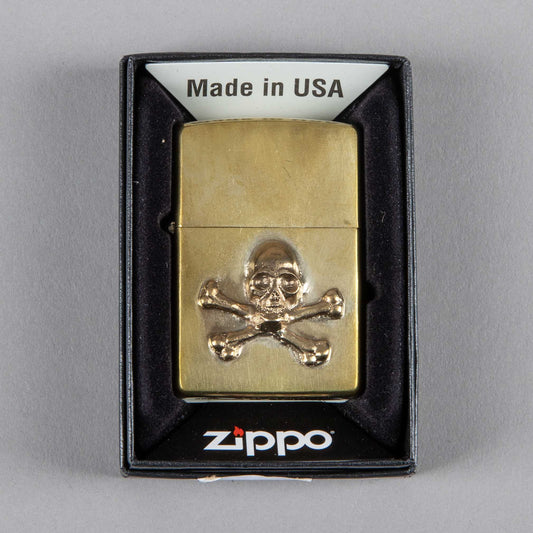 Zippo Skull Bronze