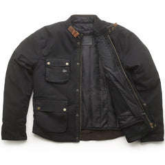 Division 2 motorcycle jacket black