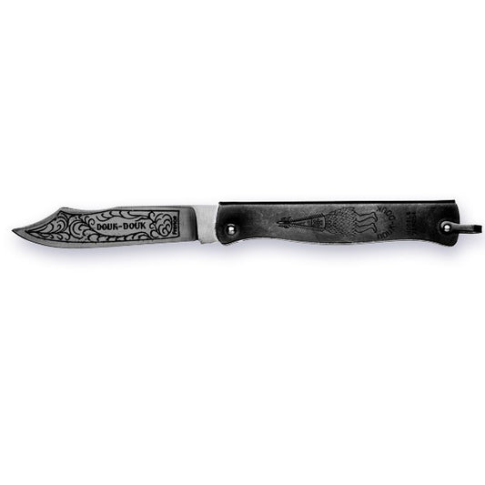Douk Douk the original knife with burnished handle 11cm