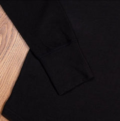 1927 Henley Shirt long sleeve faded black