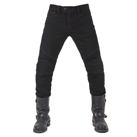 Featherbed-K men's motorcycle jeans black