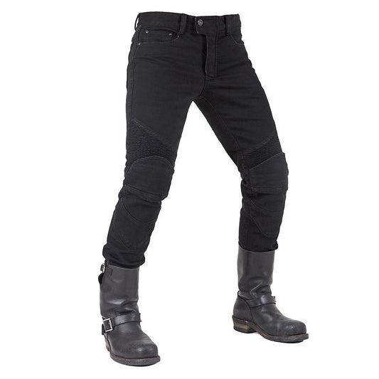 Featherbed-K men's motorcycle jeans black