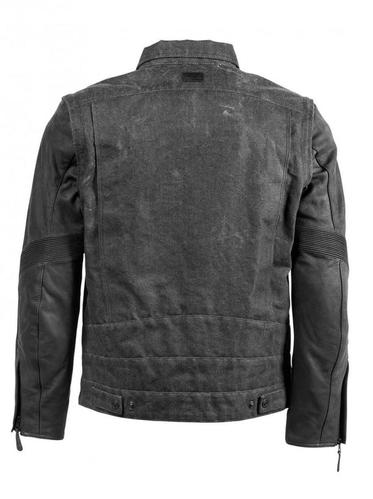 Yeast motorcycle jacket black