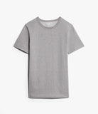klassisches Rundhals T-Shirt 215 grau melliert