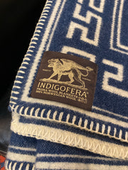 Logo wool blanket
