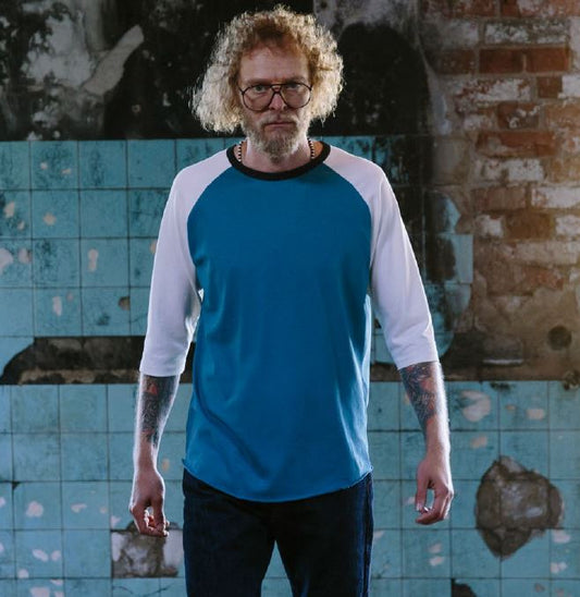 Leon Shirt in Pondarosa blau / Cocatoo weiss