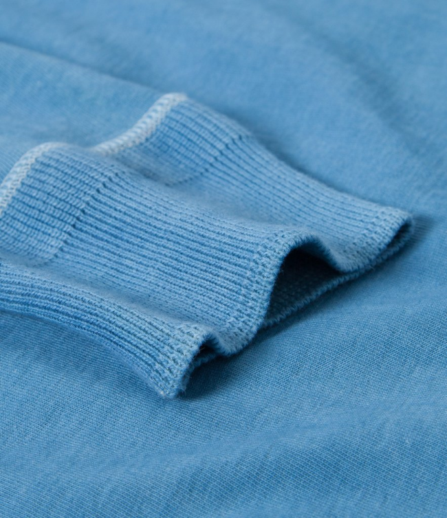 206 Knopfleistenhemd indigo