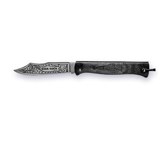 Douk Douk the original knife with burnished handle 9cm