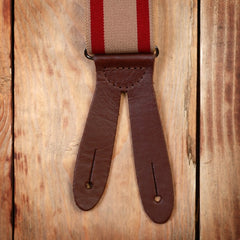 1937 Heavy Duty Suspenders Red