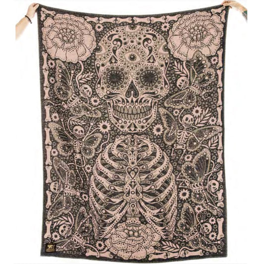 Day of the Dead blanket