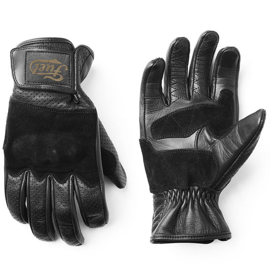 Rodeo motorcycle gloves black
