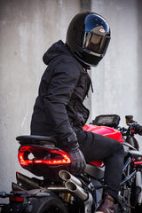 Ridgeline Motorradjacke schwarz