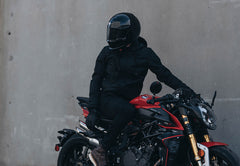 Ridgeline Motorradjacke schwarz