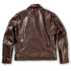 Varenne leather jacket brown