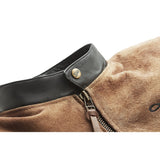 Sidewaze Motorradjacke Tan/Black